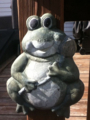 Frog Railing Decoration
