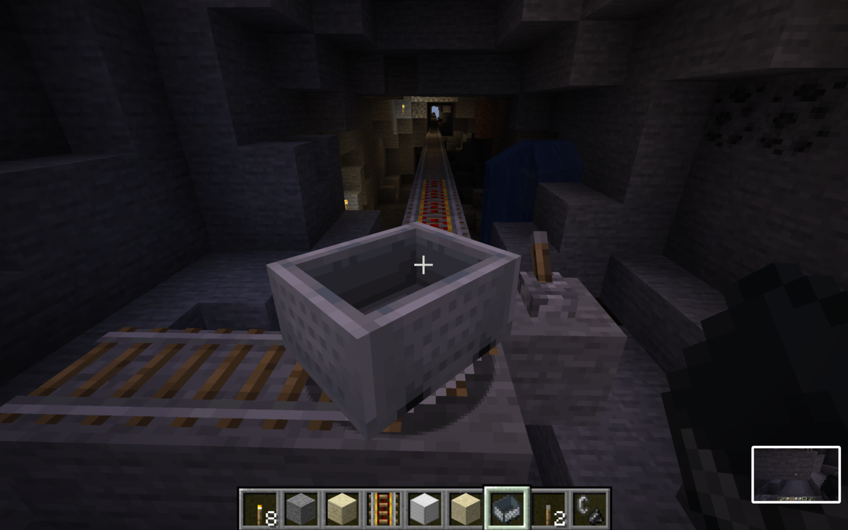 マイクラ日記 地下鉄道つくたよ 年間100曲 ペンギンスのコーライトな日々