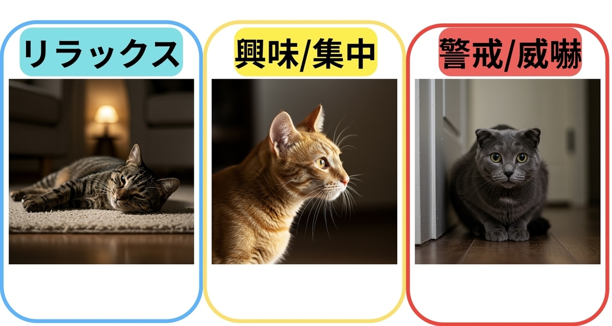 耳の形、猫の耳からわかる猫の気持ち