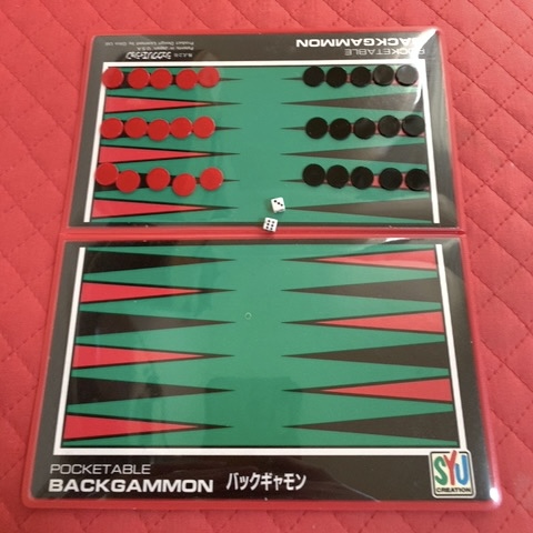 シュウクリエイション：ポケッタブルシリーズ「バックギャモン」 - in