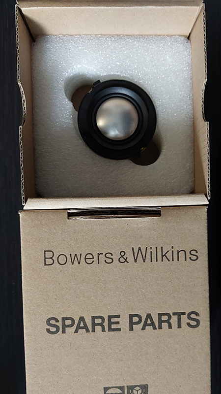 B&W CM1 ツイーター　部品 B&W CM1ツイーター交換 - オーディオエンジニアの一人部屋