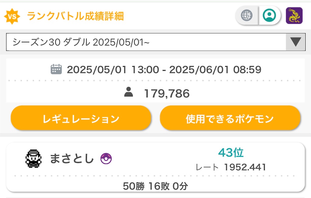 s25.最終84位】初最終2桁感想文｜ぱけっと