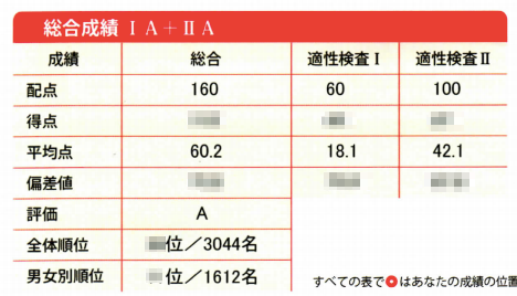 f:id:POYA:20190512232709p:plain 公中検成績表