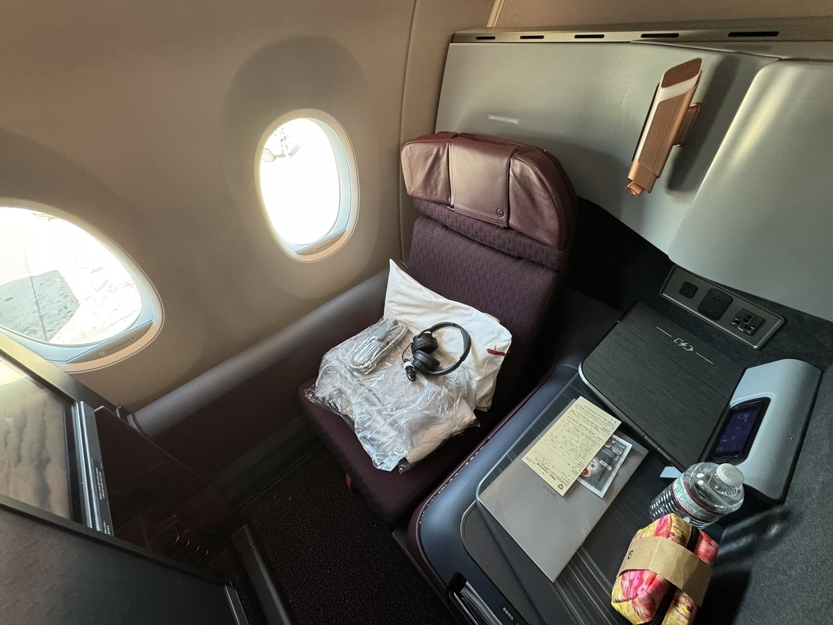 2024年度のJAL,のLAX-HNDのビジネス&ファストクラスのアメニティー 2024年度のJAL,のLAX-HNDのビジネス&ファストクラスの