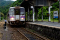 [三次行きワンマンカー][芸備線][備後落合駅]