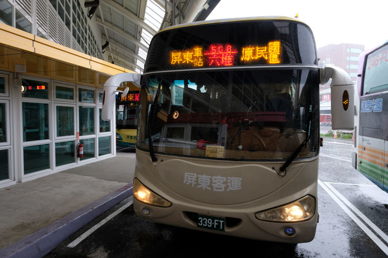 508路線、三地門行