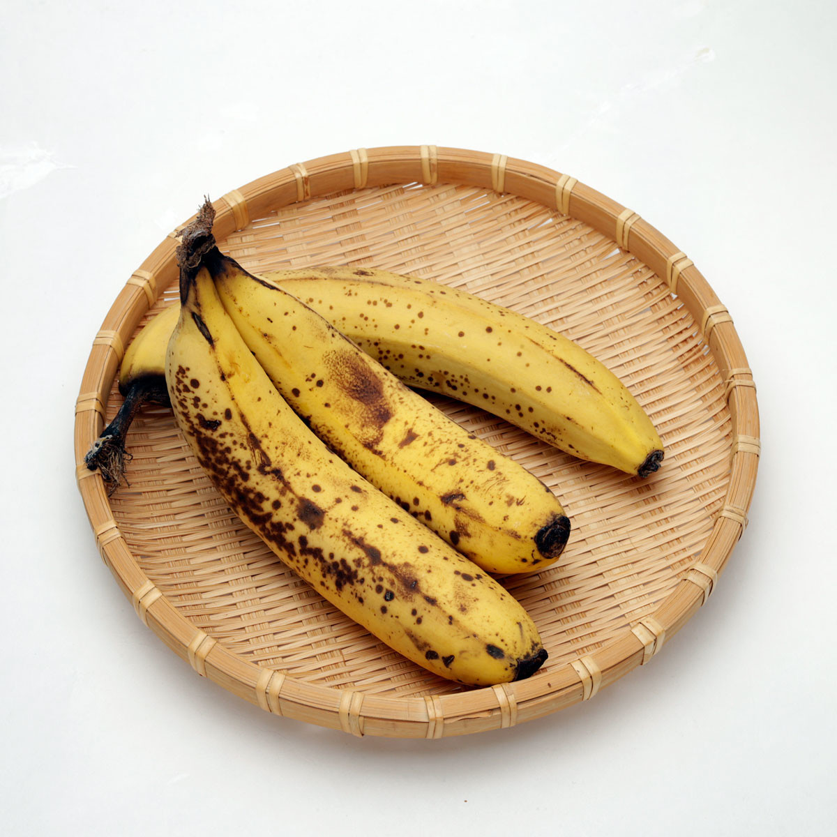 【甘いバナナを俯瞰気味に撮りました】