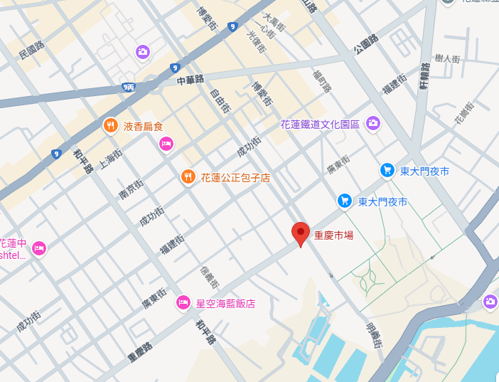 【花蓮：重慶市場、東大門夜市、自由街】