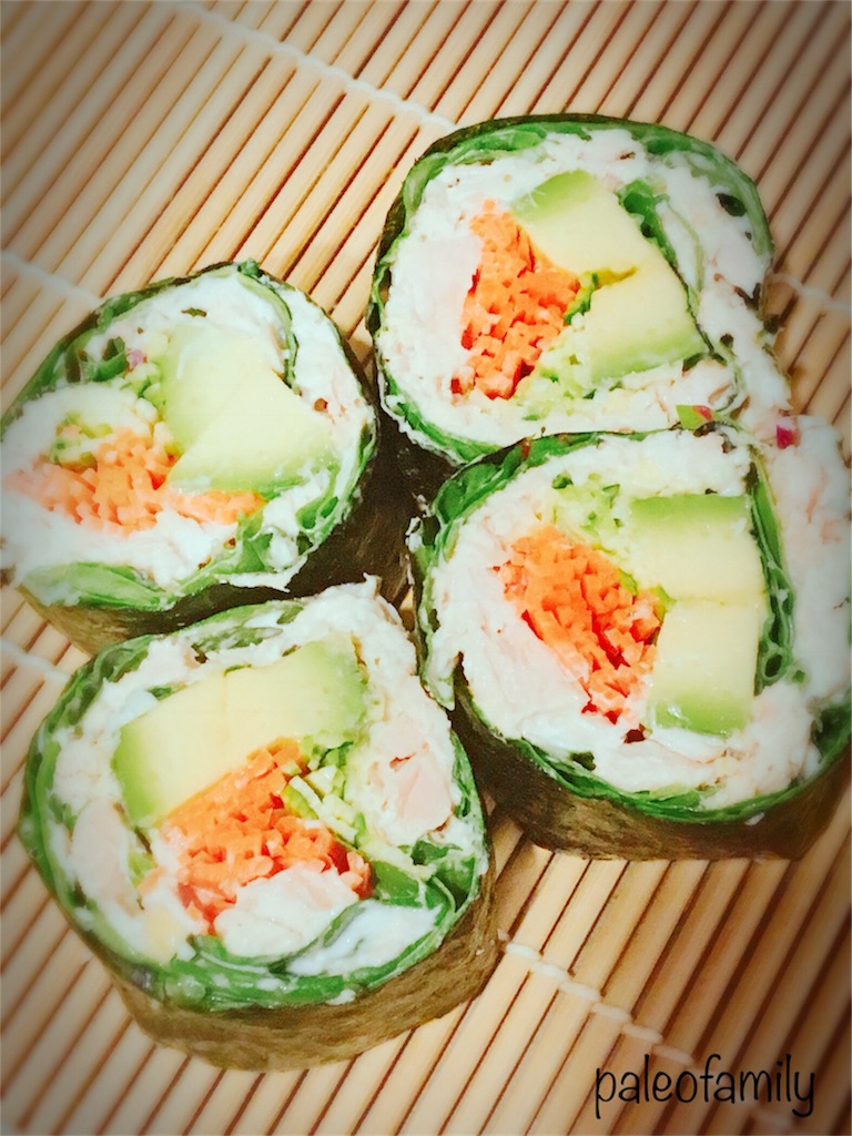パレオダイエット海苔巻き パレオ一家の日記