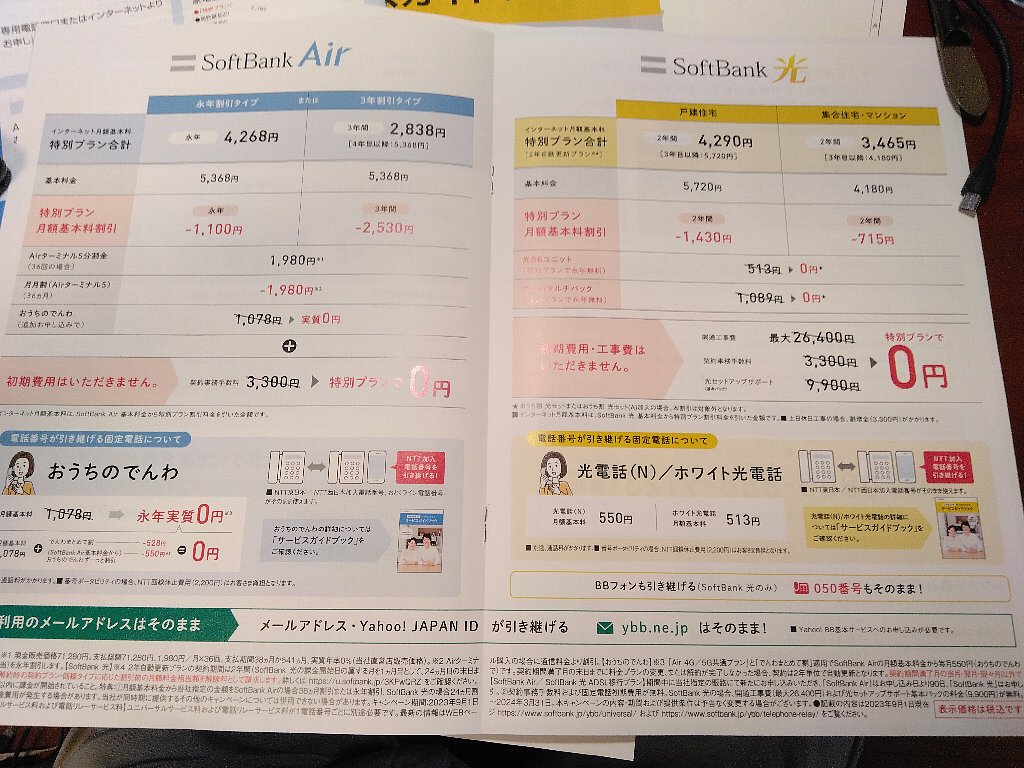 Yahoo ADSL 終了の通知が届いて - ぱなりラボラトリー通信