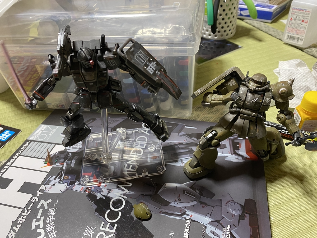 8体目 HG ザクハーフキャノン 新たな塗料でさらに高品質な