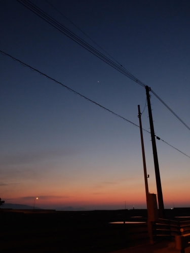 夜の海（２０１５年５月９日）
