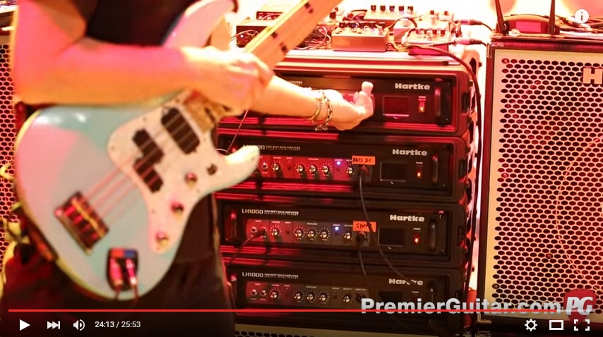 Billy Sheehan ギア紹介動画和訳 2015年11月 Premier Guitar