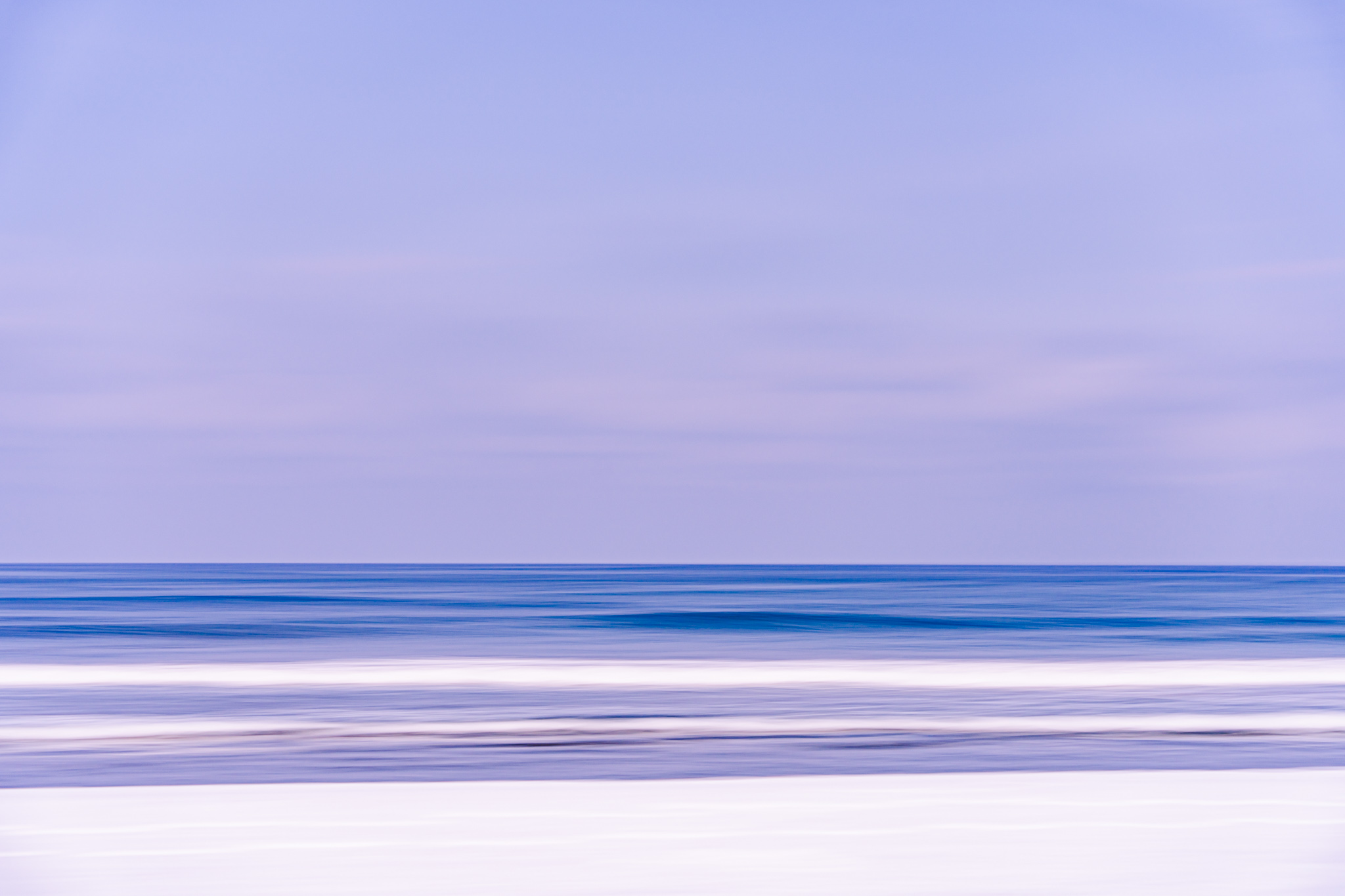 雪の岩瀬浜：ICM photography - 光と風と薔薇と