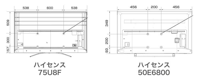配線は隠す 壁掛けテレビ はアンテナやコンセントの高さが超重要 住み良いお家と程良い暮らし