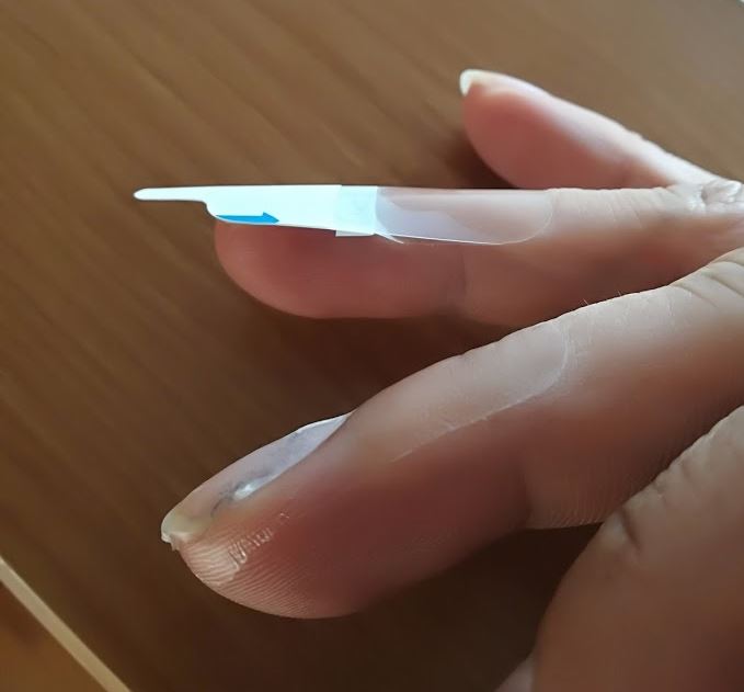 爪 指保護フィルムの ちょっといい貼り方 Pertsovka Blog