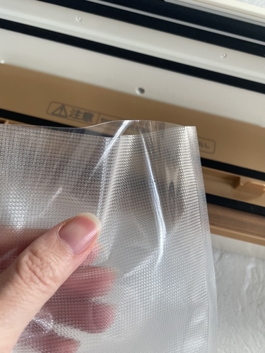 Aoniyoshipac5は凹凸面とツルツル面の真空パックフィルム袋