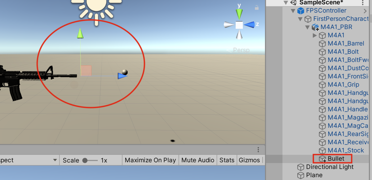 Unity 弾を打ってオブジェクトを飛ばす簡易FPSゲームを作ってみよう。 Unity学習25 - Unityでゲーム、アプリ開発