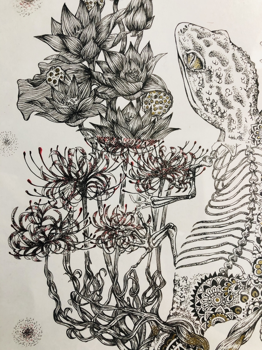 ご依頼のレオパのイラストが完成した 筆ガエル ご依頼のレオパのイラストが完成した 筆ガエル