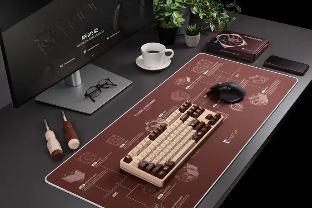 Noctua NP-DM3 20-Year Anniversary Desk Mat - あれも欲しい、全部