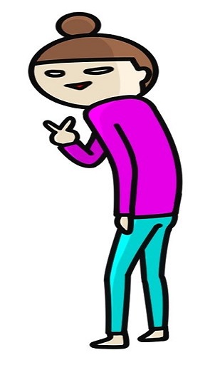 女の人が怒ってるイラスト