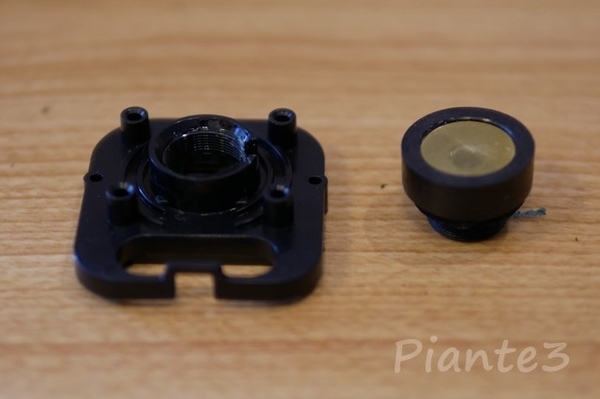 VL-V565のカメラマウントとレンズの写真