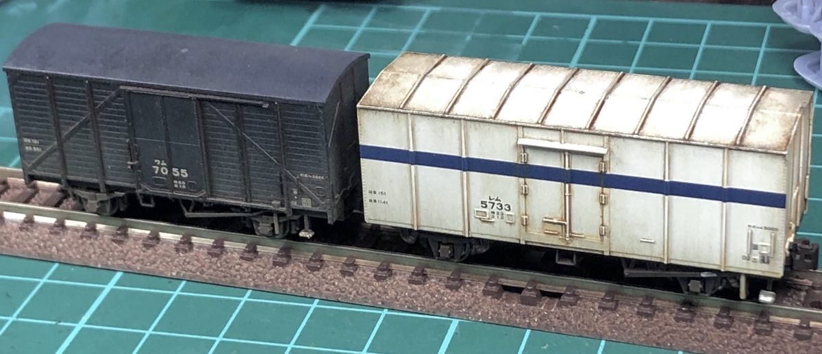 マイクロ•河合•トミックス２軸貨車多数 TOMIX 2軸貨車をKATO製カプラーに交換【改訂版】