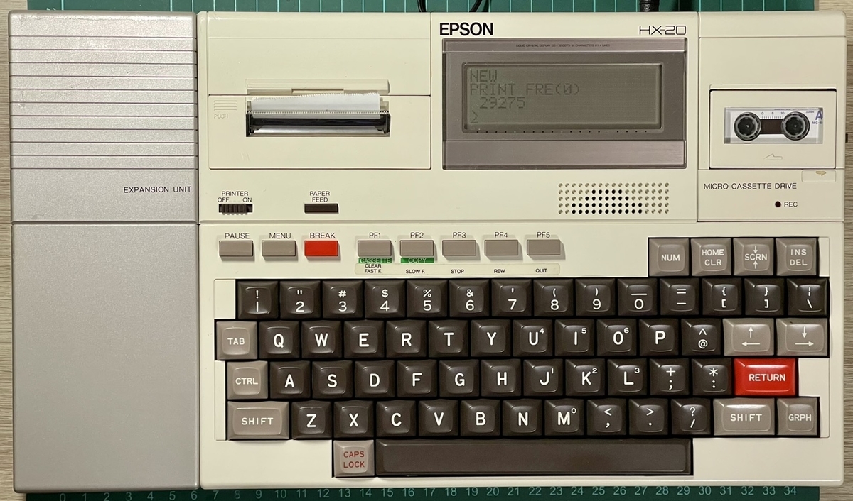 HC-20 - ハンドヘルドPC登場｜kzn