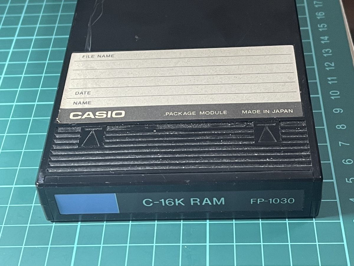 s*w様 【O-1676】CASIO カシオ FP-1100 1020 1022 CASIO FP-1100覚え書き！ - レトロパソコンであそぼう！