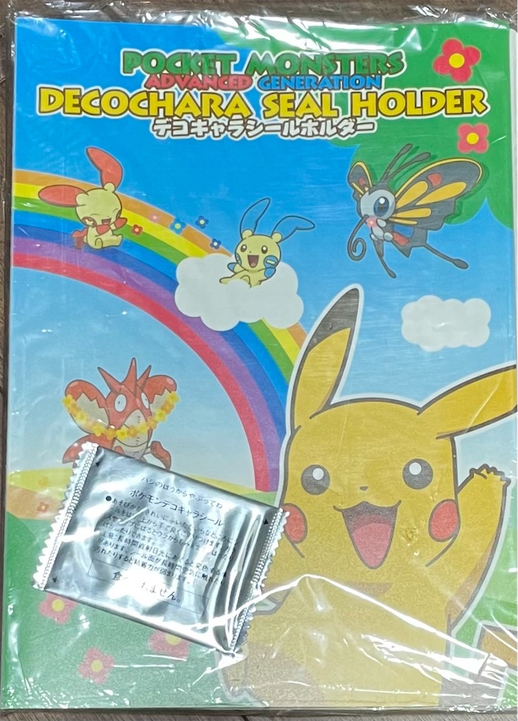 ポケモン　デコキャラシールホルダー　DECOCHARA SEAL HOLDER ポケモン DECOCHARA SEAL HOLDER デコキャラシールホルダー
