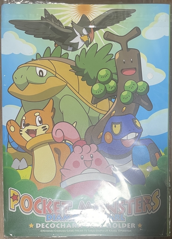 ポケモン デコキャラシール　クリアファイル セット 2001年　シールホルダー ポケモン デコキャラシール クリアファイル セット 2001年