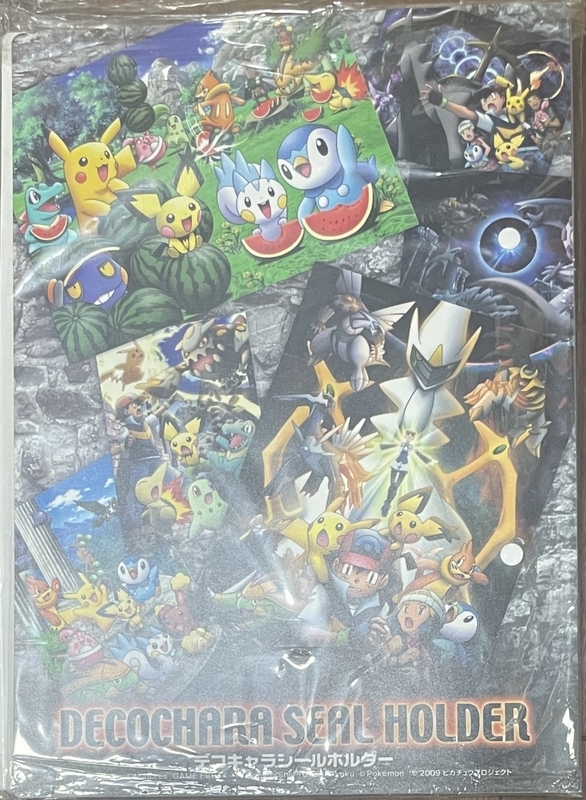 ⭐︎53冊目⭐︎歴代デコキャラシールホルダー紹介 ～毎日、ポケモン