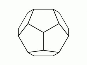 正十二面体と黄金比（その3：点心図から） - Polyhedronの日記
