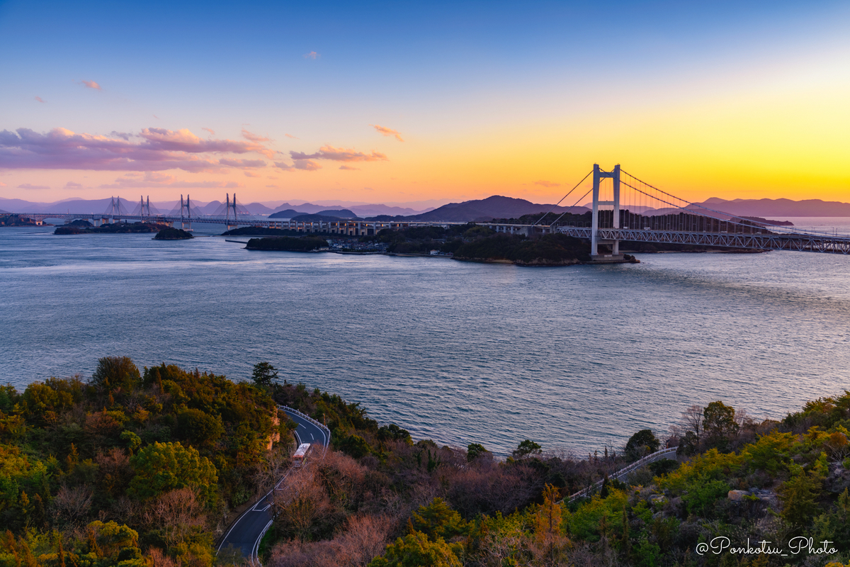 瀬戸大橋を撮ろう！岡山県の観光＆フォトスポット『鷲羽山展望台