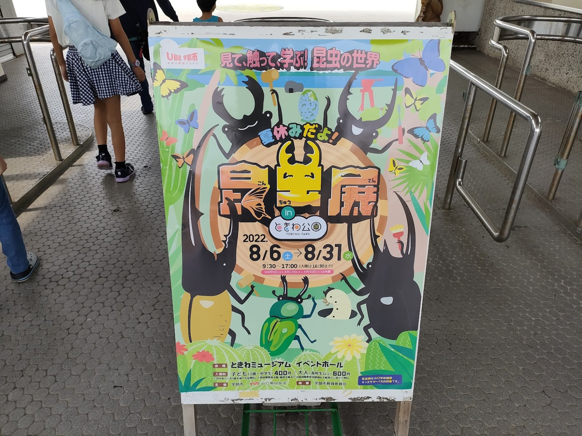 夏休みだよ 昆虫展inときわ公園 ヘラクレスオオカブトを初めて触りました W ときわ公園 前編 Pontasanの日記
