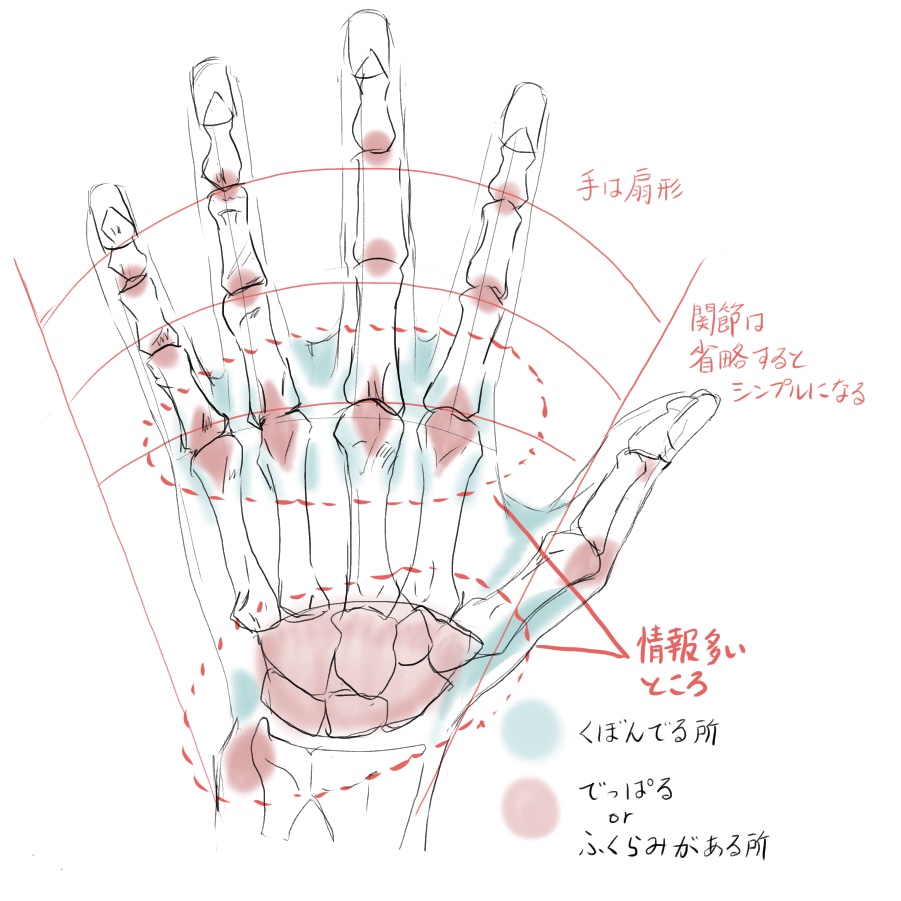絵のお勉強 手の練習してみた 縁起前線基地