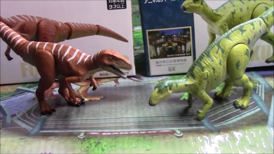 新品　福井県立恐竜博物館限定　アニア　4体セット アニア AA-04 福井で発掘!日本の恐竜セット｜アニア アニマル