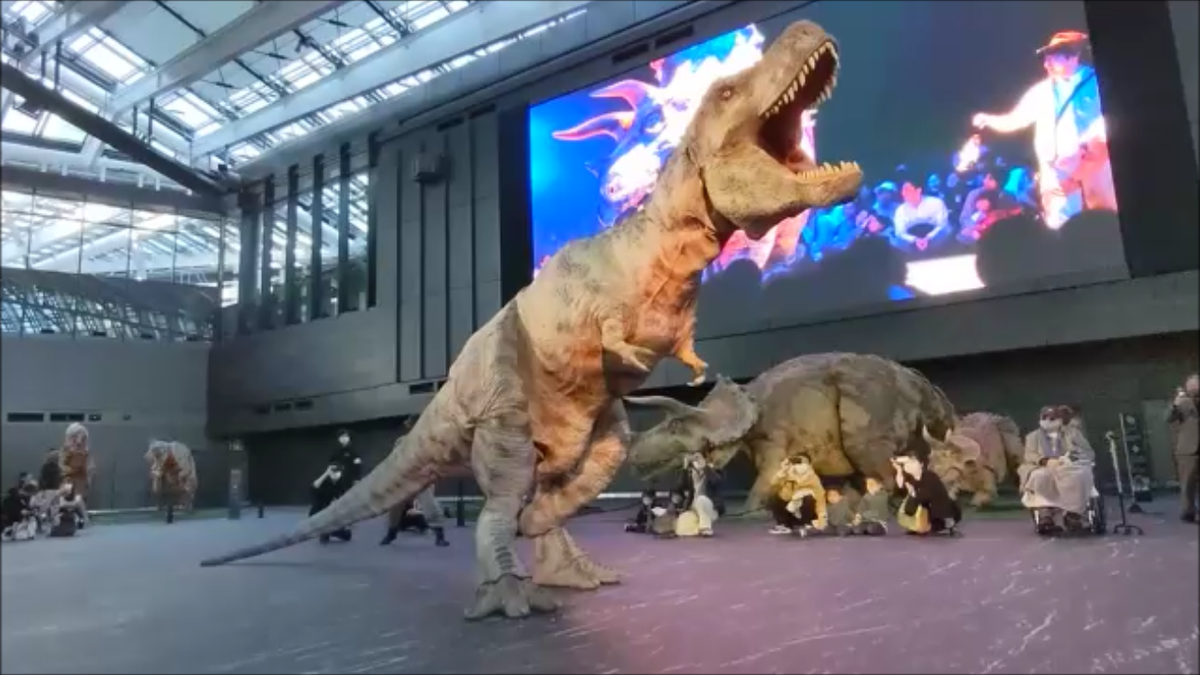 古生物イベント紹介 ディノアライブの恐竜たち展 新宿住友ビル三角広場 Prehistoriclifemanの日記