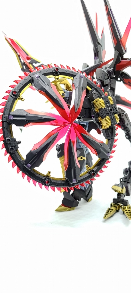 伝統的なモチーフ　テンプル騎士団のクロス　cc25　再販です 天神ネロモチーフのオリジナル機体『HEAVEN'S RAVEN』製作記録