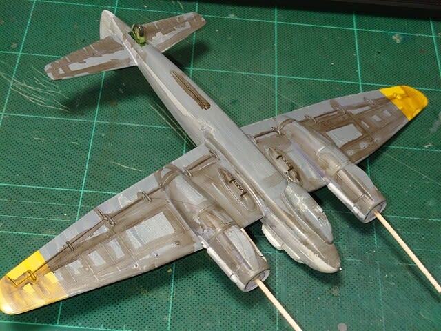Maquette D'avion Italeri 1/72 - Junkers Ju 88 C6 - Occasion - Pour Modélisme