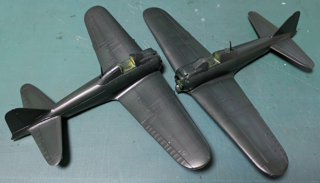 1/48 ハセガワ 零戦五二型/五二型甲/五二型乙/五二型丙 製作（4） - 爺