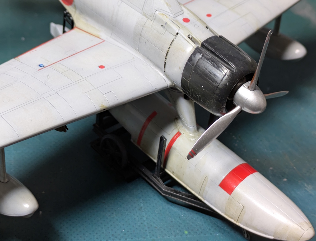 1/48 ハセガワ 二式水上戦闘機 A6M2-N 製作（4） - 爺の模型趣味