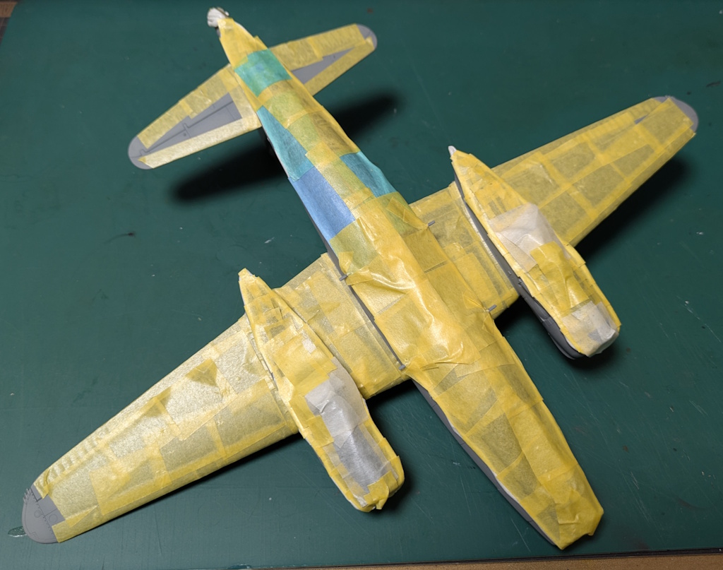 ハセガワ1/72「B-26F」完成品 1/72 ハセガワ B-26B／C Marauder 製作（7） - 爺の模型趣味