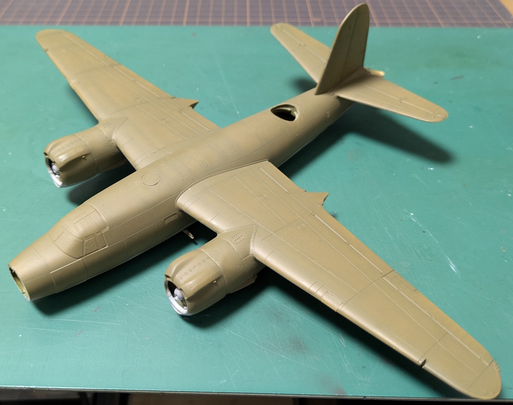 1/72 ハセガワ B-26B／C Marauder 製作（7） - 爺の模型趣味