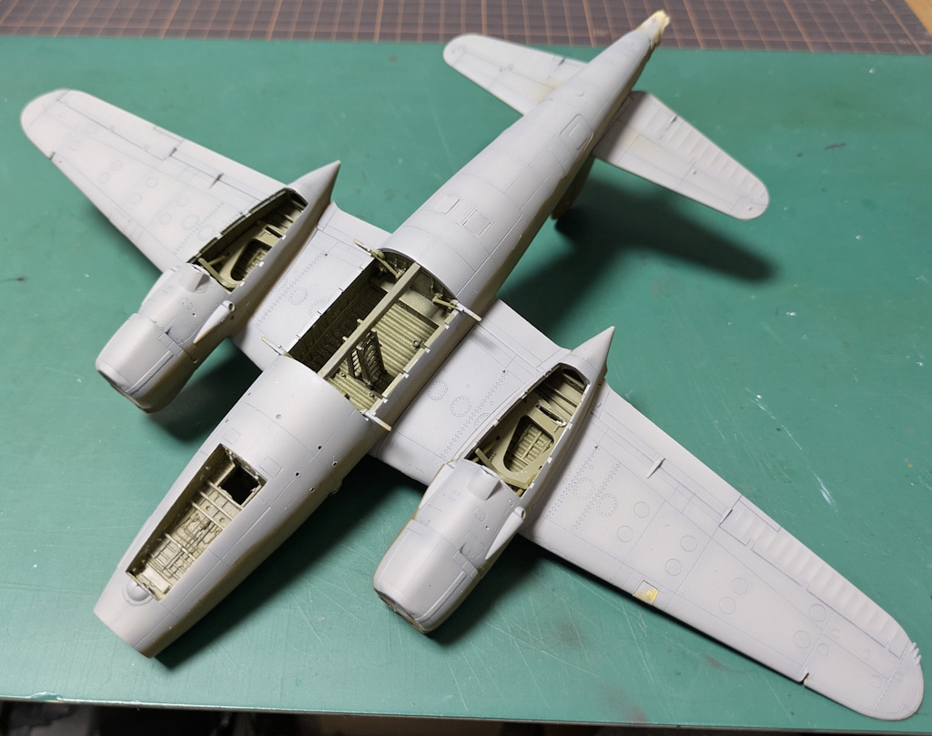 1/72 ハセガワ B-26B／C Marauder 製作（7） - 爺の模型趣味