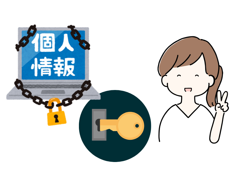 プライバシー保護で問題なし！