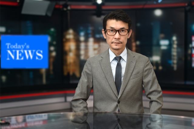 マスメディアの洗脳ニュース写真、危険拡散イメージ