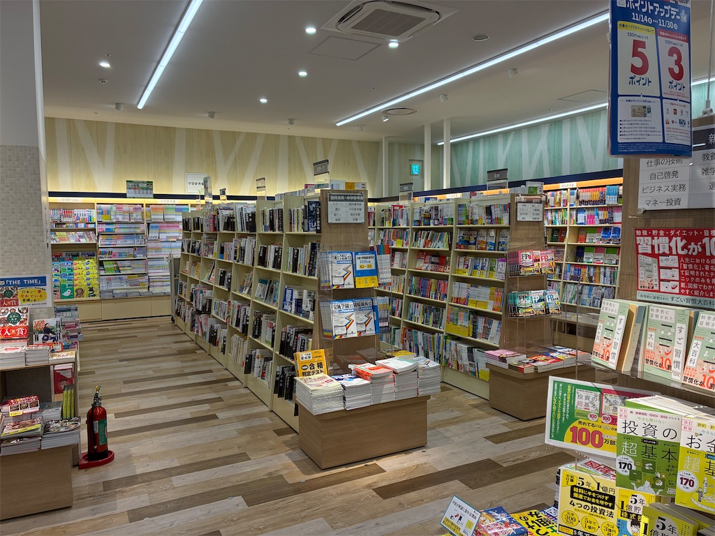 くまざわ書店ららぽーと安城店 実用書コーナー