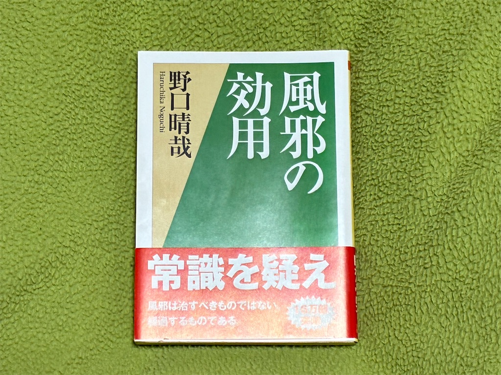 野口晴哉 風邪の効用 風邪を味方にする一冊