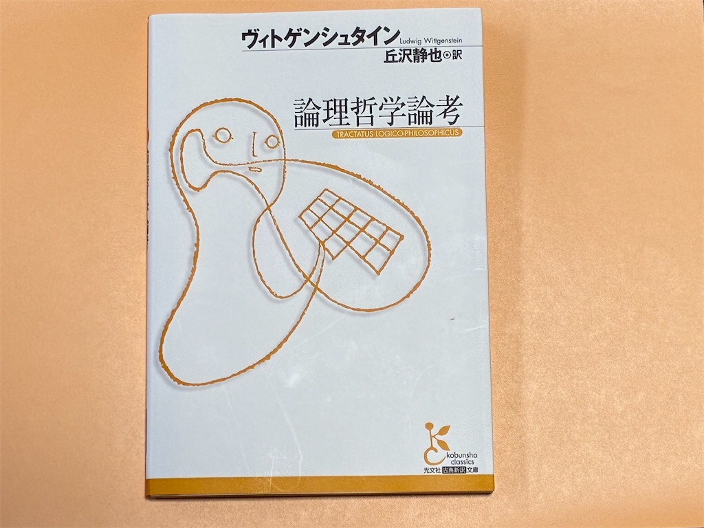 ヴィトゲンシュタイン　論理哲学論考　表紙　古典　哲学　写真